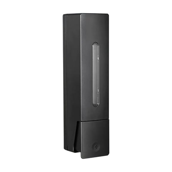 Wall Mounted Manual Press Soap Dispenser - No Drilling Required with Strong Adhesive, 400Ml Large Capacity for Kitchen or Bathroom, 1 Pack