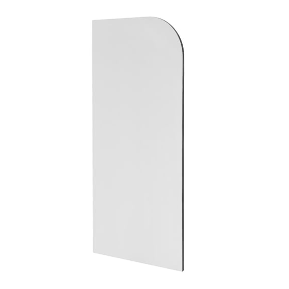 Wall Mounted Men Urinal Partition Screen, Light Grey Privacy Partition Divider Screen with Stainless Steel Bracket, for Hotel Mall School