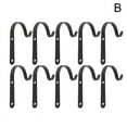 thumbnail image 1 of Wall-Mounted Metal Hanging Basket Brackets for House and Garden Decor with Rust-Proof and Heavy-Duty Steel Construction, 1 of 9