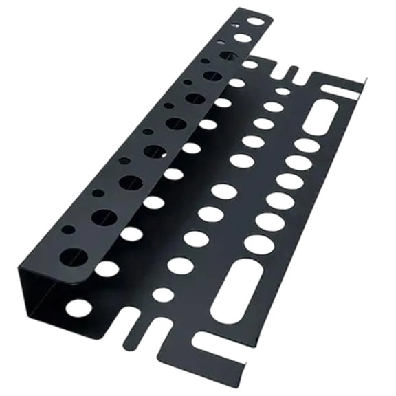 Multipurpose Wall Mounted Metal Tool Organizer Screwdriver Pilers Wrench Holder Rack for Home Garage or Workshop Use