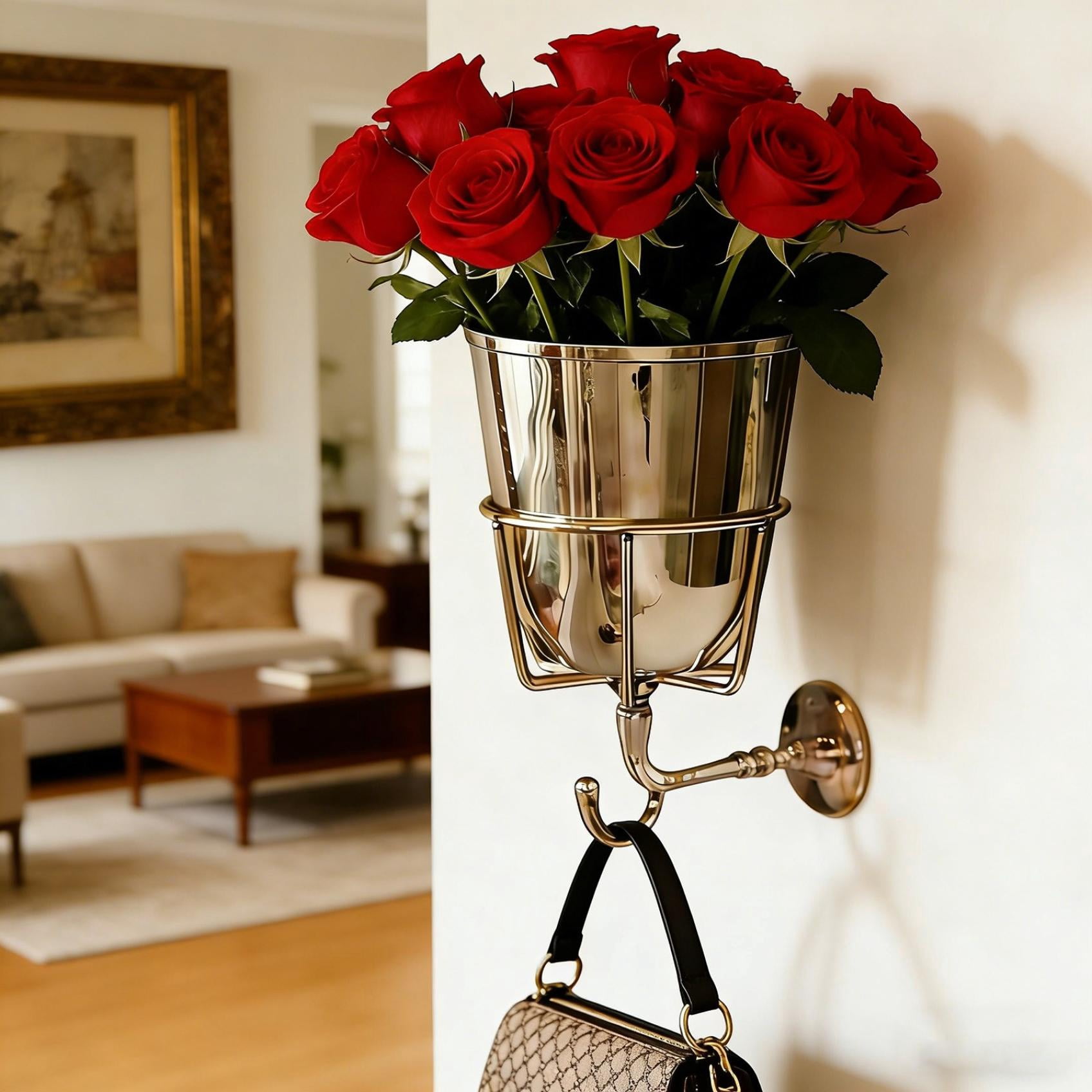 Wall Mount Flower Vasenull