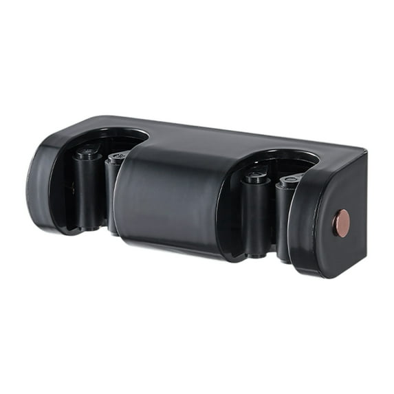 Wall Mounted Mop Hook - Heavy Load Bearing, No Holes Installation, Durable Plastic Bathroom Storage Rack, Easy to Use and Install