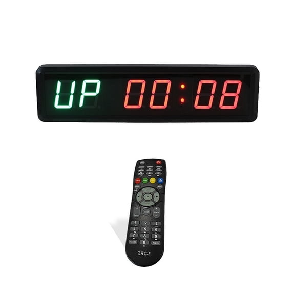 Wall Mounted Multifunctional Gym Interval Workout Timer Indoor Exercise Clock