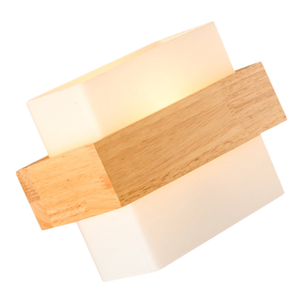 Wall Mounted Night Lamp Bedside Lamp Modern Wall Sconces Indoor Sconce Light Wooden Wall Lamp