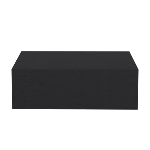 Wall Mounted Nightstand with Drawer, Floating Black Bedside Table for Small Bedroom Space Saving Storage