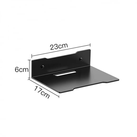 Wall Mounted Non Perforated Storage Rack, Projector, Router, Camera Placement Rack, Living Room Storage Supplies Organizer