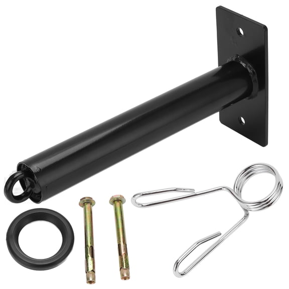 Wall-Mounted Olympic Weight Plate Holder - Durable, Slip-Resistant Design for Secure Storage