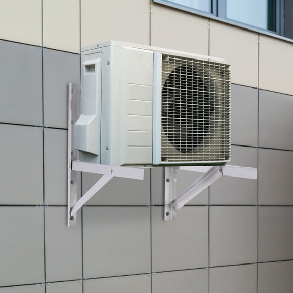 Wall Mounted Outdoor Bracket Fit Ductless Air Heat Pump or Mini Split AC Units
