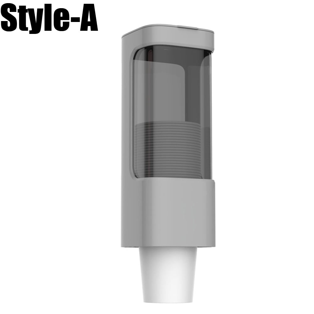 Wall Mounted Paper Cup Dispenser, Pull Type Holder, Fits 3oz 5oz Small