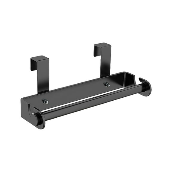 A Wall Mounted Paper Towel Dispenser And Cling Film Holder No Drill Installation Stainless Steel Multi Function Rack For Kitchen Towel Storage 26Cm Size Measuring 12.99 X 3.35 X 1.77 Inche