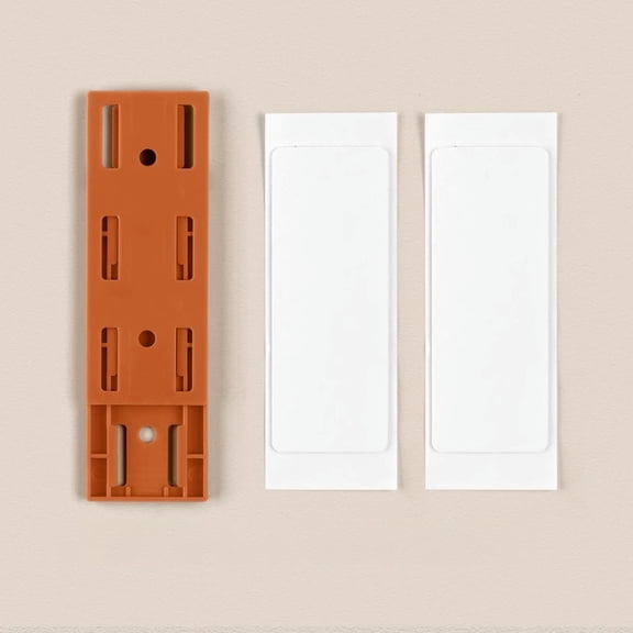 Wall-Mounted Plug Fixer Sticker Punch-free Home Self-Adhesive Socket Fixer Cable Wire Organizer Power Strip Holder