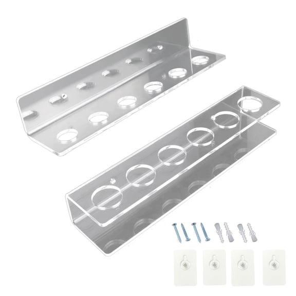 Wall Mounted Pool Cue Holder Easy Install Cue Racks Space Saving Billiard Organiser Pool Table Accessories
