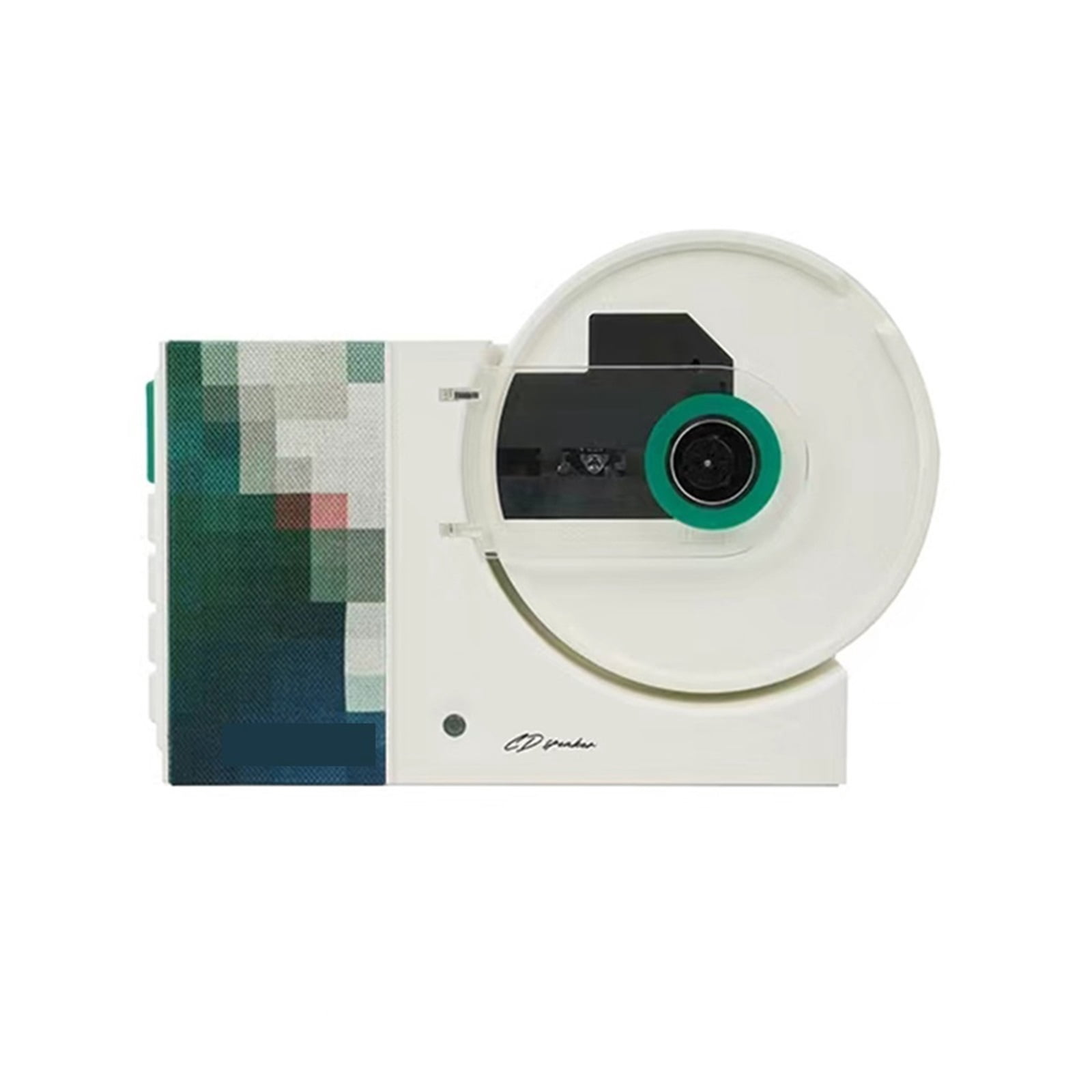 Wall-Mounted Portable CD Player with Remote Control CD Player Music Player USB Bluetooth-Compatible ,Multi-Functional