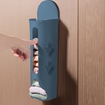 Wall Mounted Pull Out Underwear & Sock Storage Box | No Drill Installation | Space Saving Organizer for Closet & Bathroom | 9x9x23cm | 1-Pack