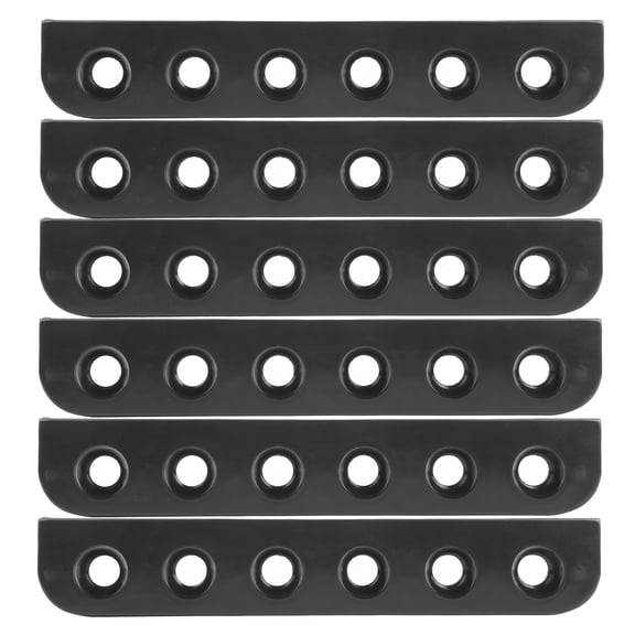 Wall Mounted  Rack, 6 Holes  Rack, Strong Billiard  Rack, Plastic Material Easy To Install, For Billiard Hall Home Game Room Billiard Room