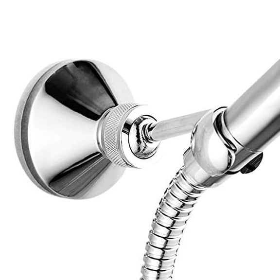 Wall Mounted Shower Bracket 360 Swivel Wall Mounted Manual Shower Holder for Hand Shower or Shower Head