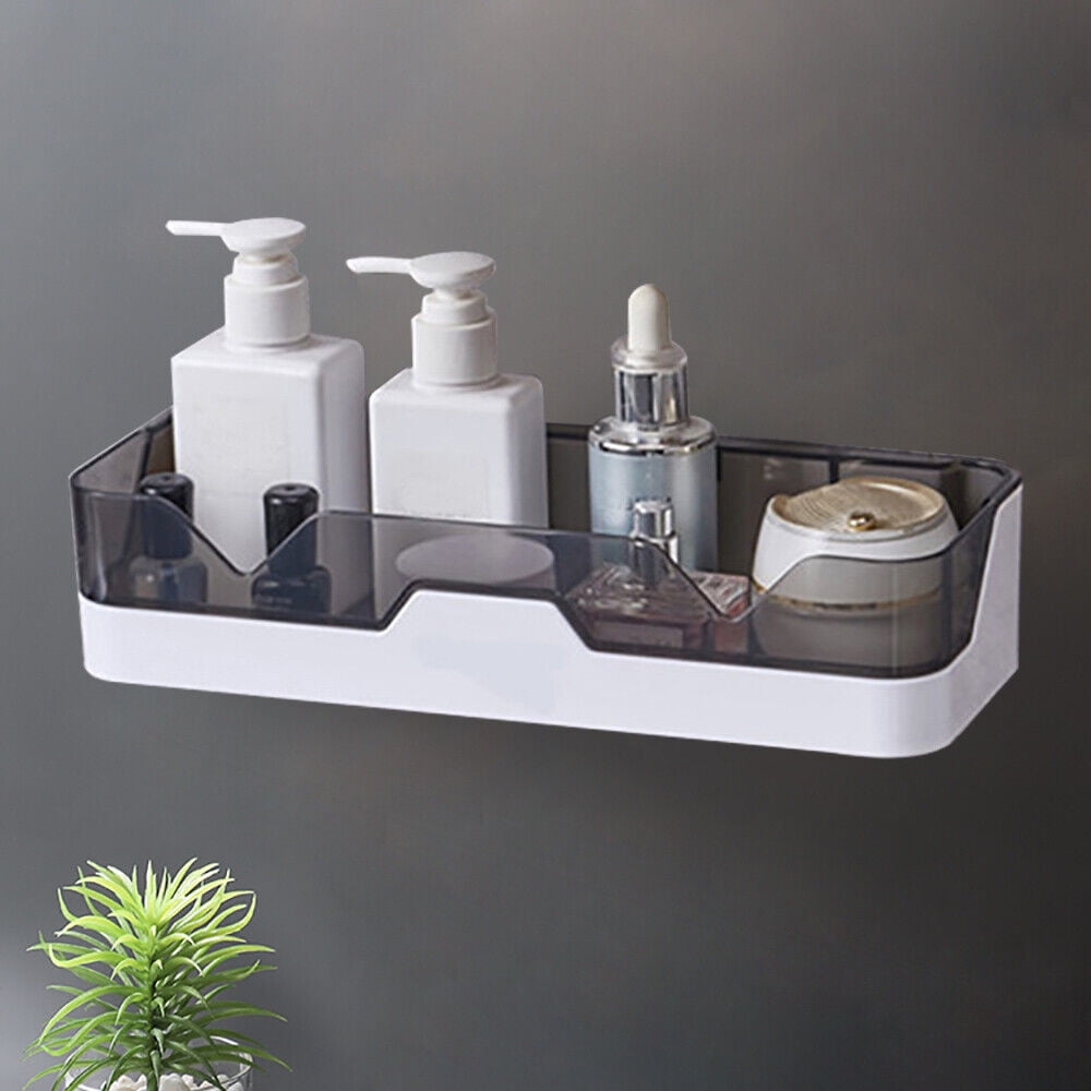 Wall Mounted Shower Caddy Shelf Corner Organizer Bathroom Storage Rack ...