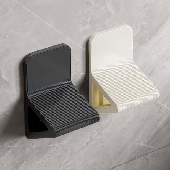 Wall-Mounted Shower Foot Pedal Mat Set for Easy Use in Bathroom - Hygiene Accessory