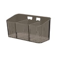 thumbnail image 1 of Wall Mounted Shower Organizer Bathroom Shelf – Transparent Plastic Storage Container for Toiletries, Cosmetics, and Bottles with Adhesive Hanging Box for Bathroom, Kitchen, and Bedroom, 1 of 5