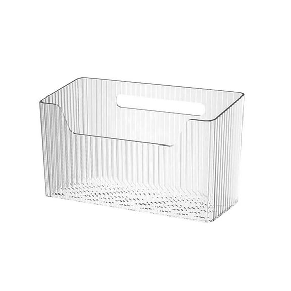 Home Textile Storage Storage Solution for Wall Mount Room Organization - Clear Makeup Organizer with Stackable Design and Hanging Capability