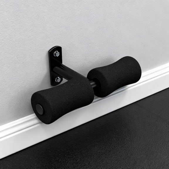 Wall Mounted Sit Up Bar Sit-ups Foot Holder, Sit Up Exercise bar, Nordic Hamstring Curl, Sit Up Assistant Device Abdominal Core Workout