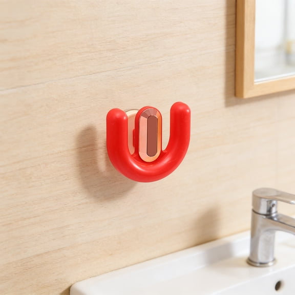Wall Mounted Slipper Rack,No Drill Bathroom Shoe Holder,Suction Cup Slipper Storage Rack,Multifunction Bathroom Organizer,Space Saving Wall Mounted Slipper Hook,Bathroom Shoe Drying Rack