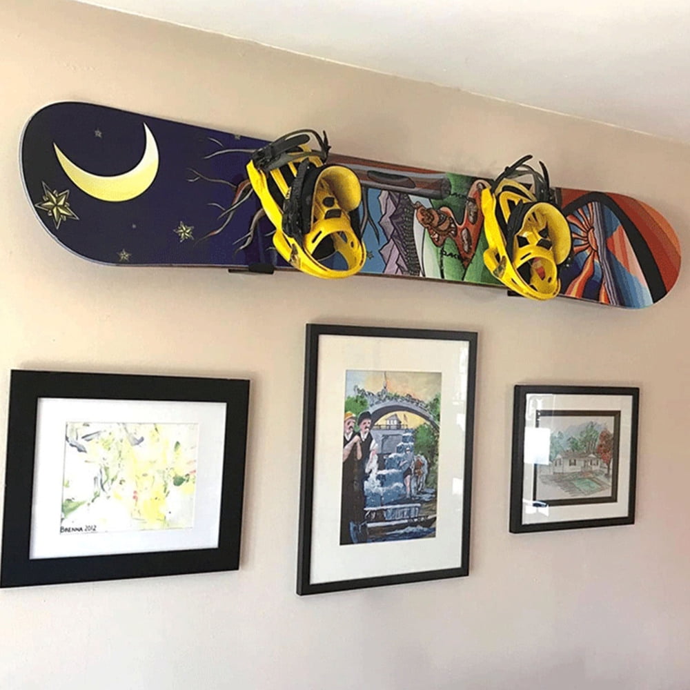 Wall Mounted Snowboard Rack Easy Installation Ski Display Rack for Conrete and Wooden Wall