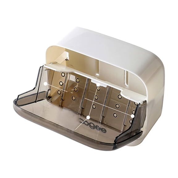 Wall Mounted Soap Box Draining Hanging Storage Dish Tray for Home Bathroom Toilet Accessories