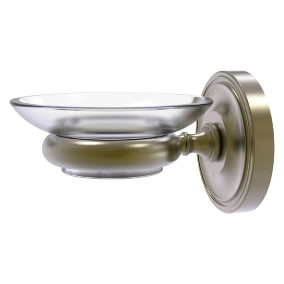 Wall Mounted Soap Dish - Antique Brass