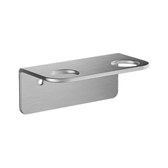 Wall Mounted Soap Dispenser Bottle Holder Stainless Steel Bathroom Rack