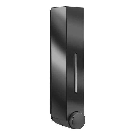 Wall Mounted Soap Dispenser Manual Press Bathroom Liquid Containers Easy to Use