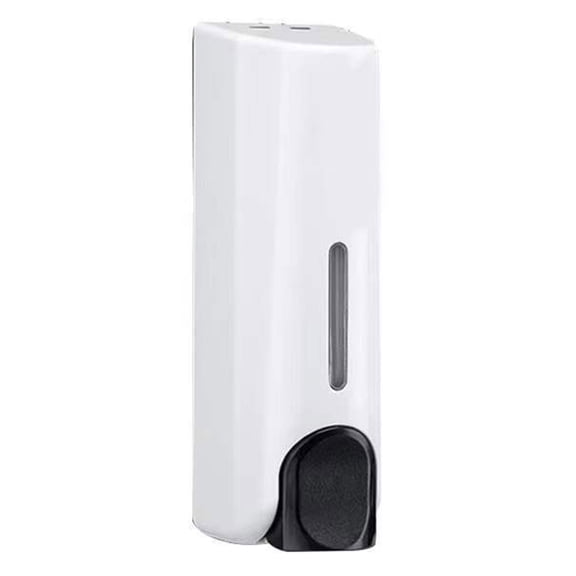 Wall Mounted Soap Dispenser Manual Press Shampoo Dispenser Organizer Bottle Bathroom Liquid Containers Easy to Install