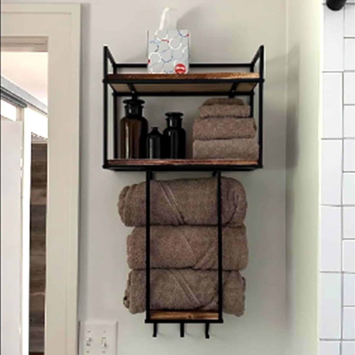Wall Mounted - Space-Saving Design for Small Bathrooms - Versatile ...