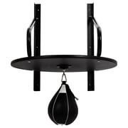 Wall Mounted Speed Bag Platform with Speed Ball, Heavy Duty Iron Boxing Training Kit for, Punching & Coordination, Home Gym Workout Equipment
