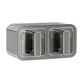 thumbnail image 1 of Wall-Mounted Spice Organizer Drawer Box with Spoon, No-Drill Sealed Clear Seasoning Container (2/3 Compartment) for Kitchen Counter Space Saving, 1 of 5