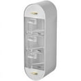 thumbnail image 1 of Wall-Mounted Spice Organizer, Punch-Free ,Multi-Grid Storage Seasoning Box (White), 1 of 7