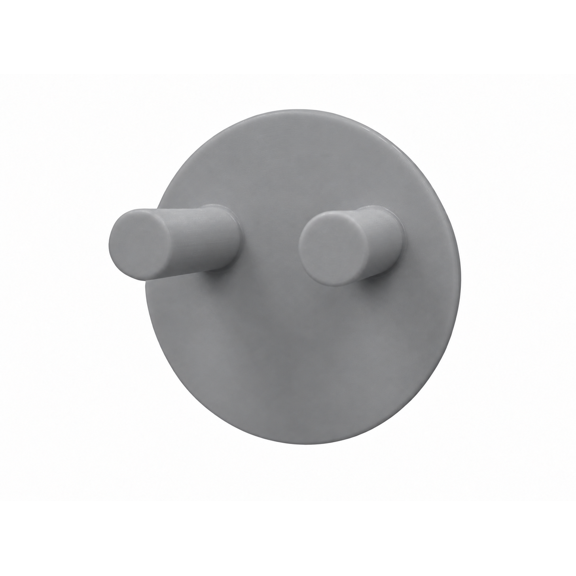Wall-Mounted Sponge Holder Compatible with Scrub Daddy, Gray, 1-Pack