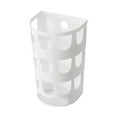 thumbnail image 1 of Wall Mounted Storage Basket with No Drilling Needed, Space-Saving Hollow Design for Kitchen, Bathroom, Office, and Home Organization, Easy to Clean, Versatile Clutter Storage Solution, 1 of 5