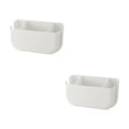 thumbnail image 1 of Wall Mounted Storage Box With Hook Mobile Phone Holder Mobile Phone Charging Station Remote Control Storage Box Self Adhesive Double Sided Tape Fixed Position, 1 of 3