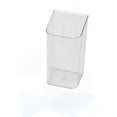 thumbnail image 1 of Wall Mounted Storage Organizer, Clear No-Drill Caddy Box with Adhesive for Kitchen, 1 of 7