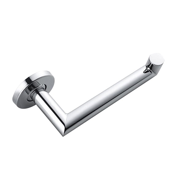Wall Mounted Storage Rack Roll Holder Dual-purpose Toilet Paper Rack for Bathroom Washroom Kitchen Rust-proof 15.8cm