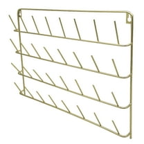 Wall Mounted Thread Holder for Spools Sewing Thread Organizers with Hook Practical Iron Jewelry Storage Rack