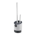 thumbnail image 1 of Wall-Mounted Toilet Brush Set with Drip Tray | Soft Bristles for Easy Cleaning | Includes 1 Brush & Non-Marking Stickers, 1 of 4