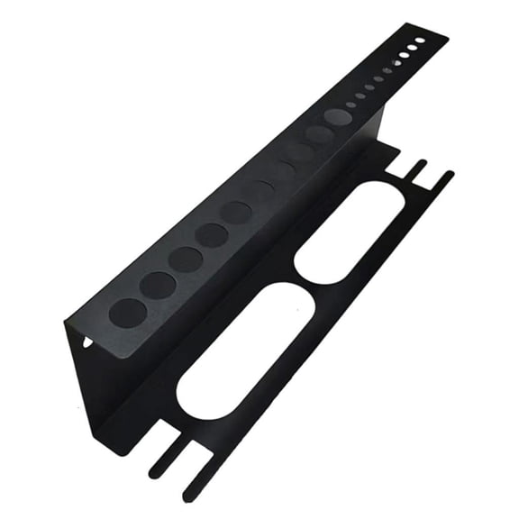 Wall Mounted Tool Organizer for Screwdrivers Pliers and Wrenches Efficient Metal Spanners Rack for Garage or Workshop