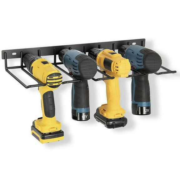 Wall-Mounted Tool Storage Rack Tool Rack Electric Drill Rack Wrench Tool Workshop Screwdriver Storage Rack1 x Tool storage rack