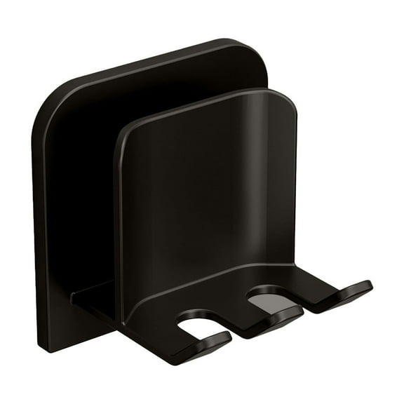 Wall-Mounted Toothbrush Holder with Cover - Self-Adhesive Bathroom Organizer for Toothbrush/Mouthwash Cup (1.9x1.9")