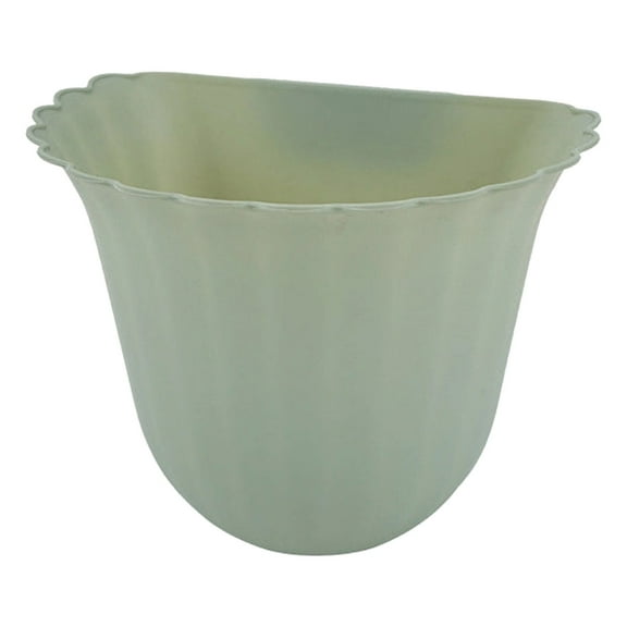 Wall Mounted Trash Bin Plastic Paper Basket with Lid for Cabinet Door Kitchen Bathroom 1 CountforHome Storage(Green),Ccwuwei