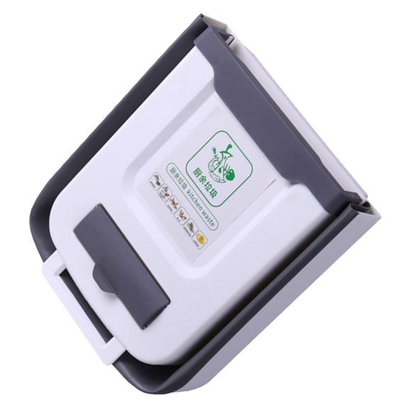 Wall Mounted Trash Can Bin Folding Waste Bin 7L/10L Kitchen Hanging Trash Bin Garbage Recycle Dustbin Rubbish Bins