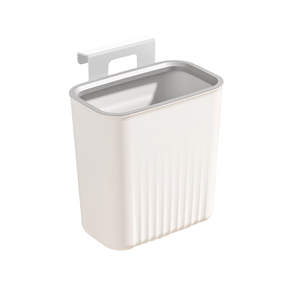 Wall Mounted Trash Can PET Material, For Home Kitchen Bathroom Laundry Room, Minimalist Space Saving Waste Bin