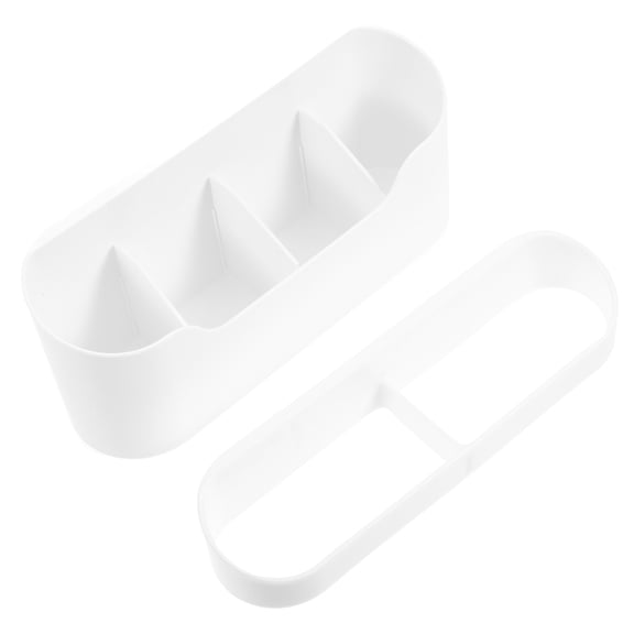 Raindrops Wall Mounted Umbrella Holder White Installation for Indoor Use